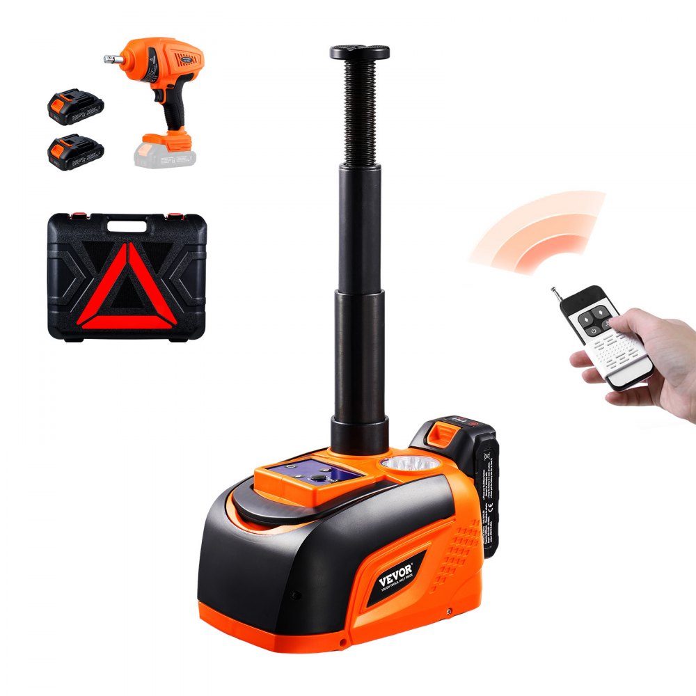 🔥 Today's Deal 🚗 5-Ton Electric Car Jack Kit with Impact Wrench & Safety Protection