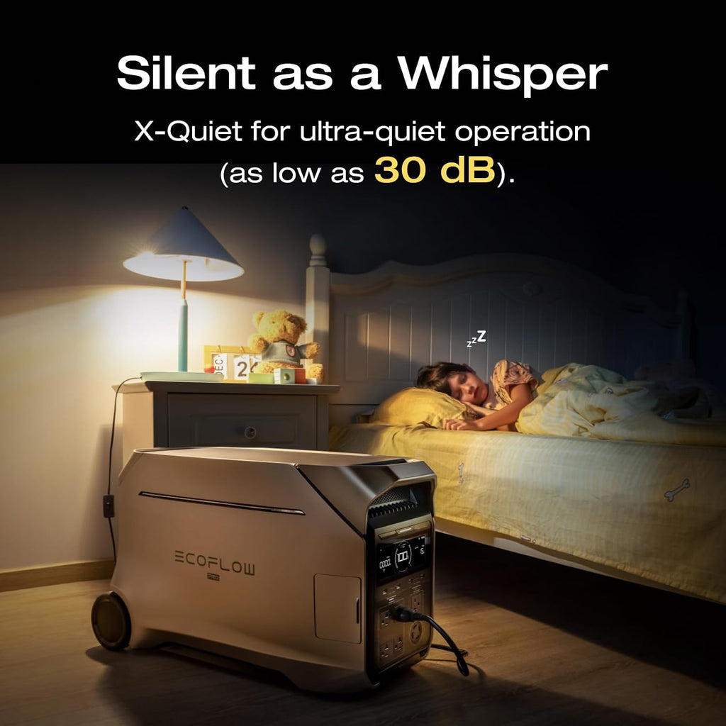 Portable Power Station, 4096Wh, 4000W AC Output