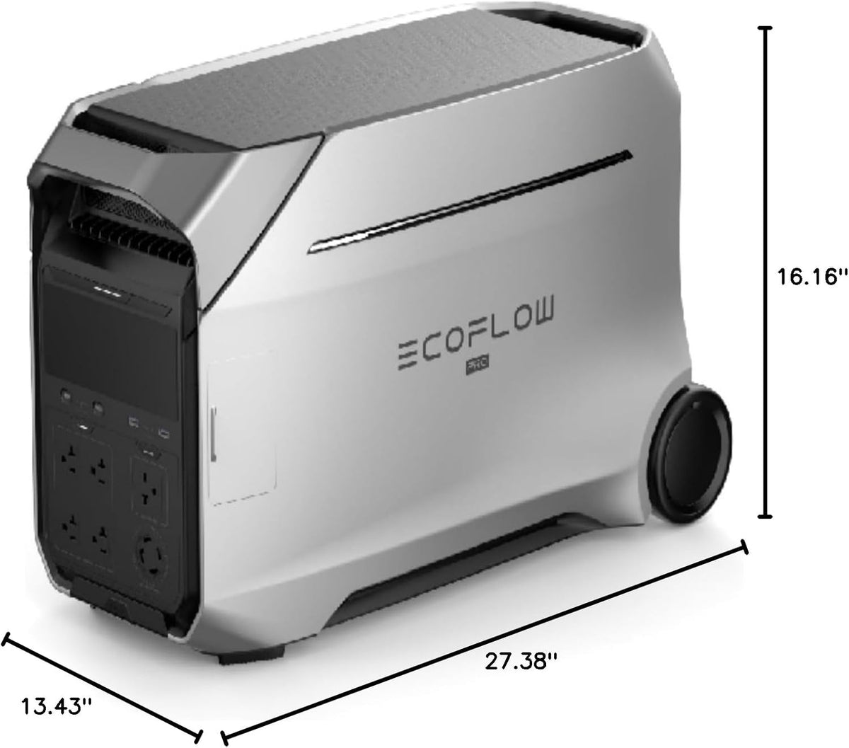 Portable Power Station, 4096Wh, 4000W AC Output