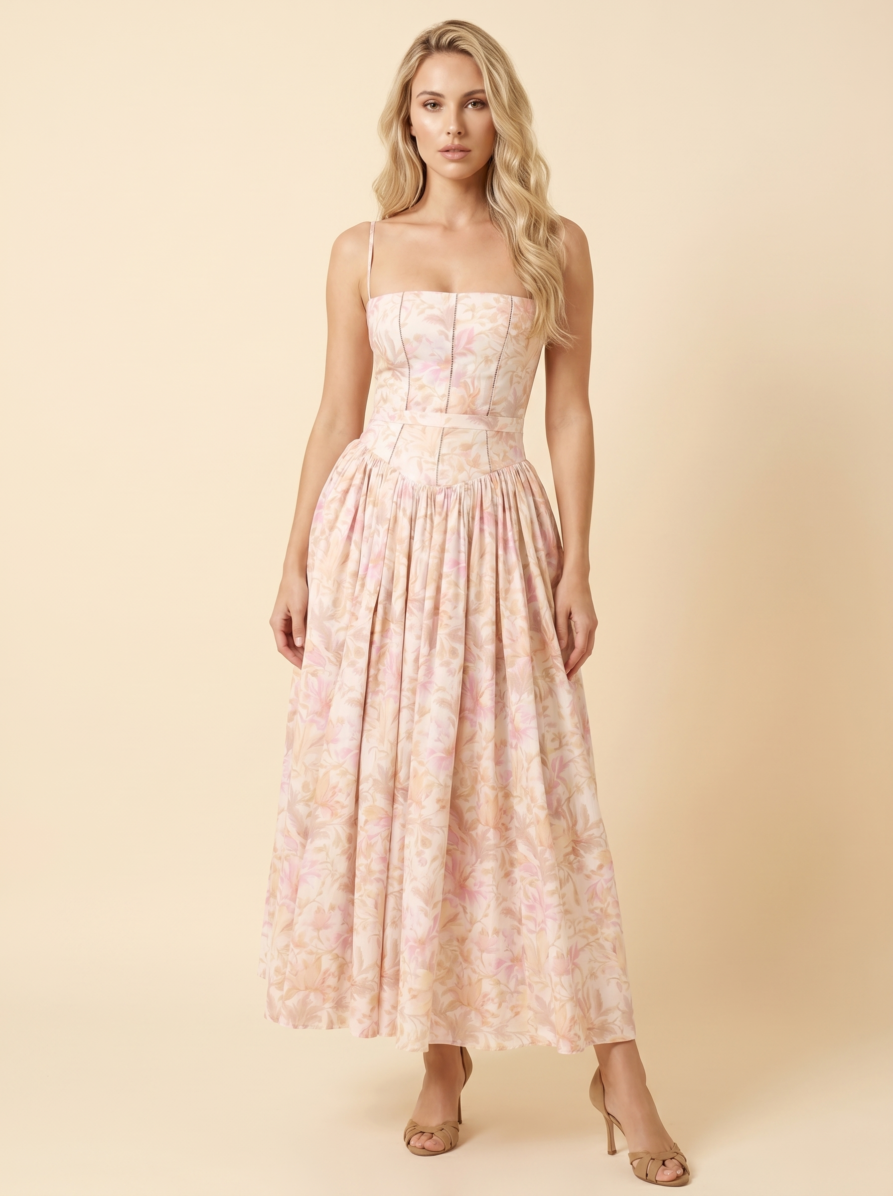 Floral Peach Blossom front