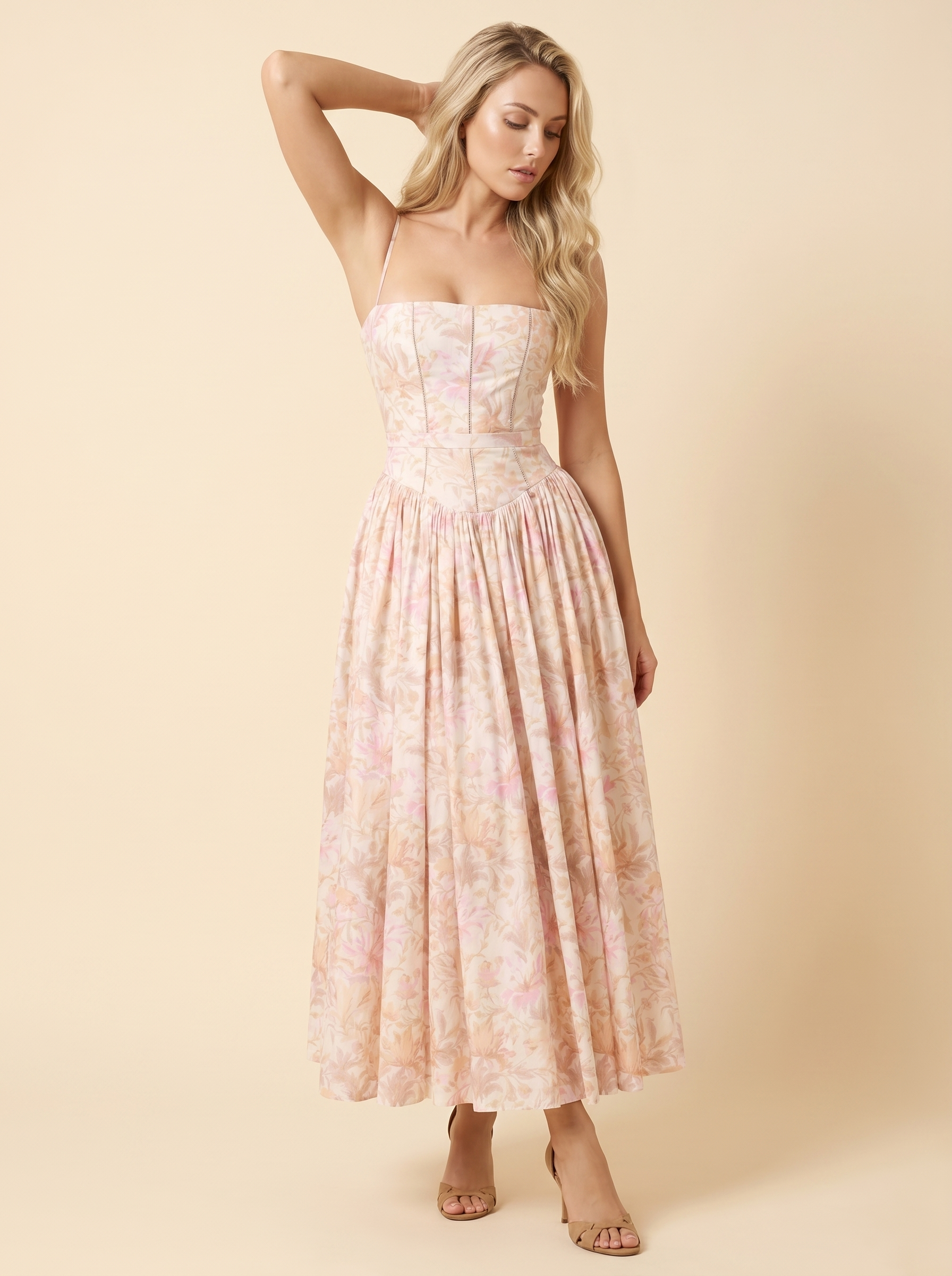 Floral Peach Blossom 5