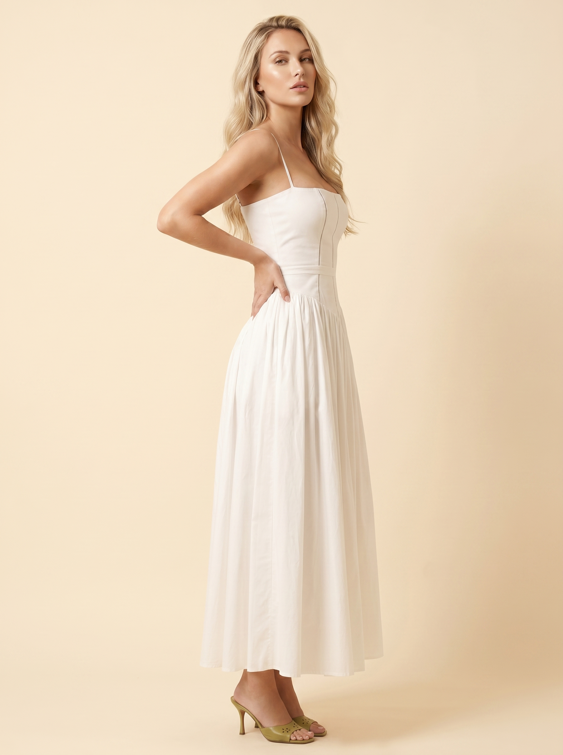 Floral Pearl White 2