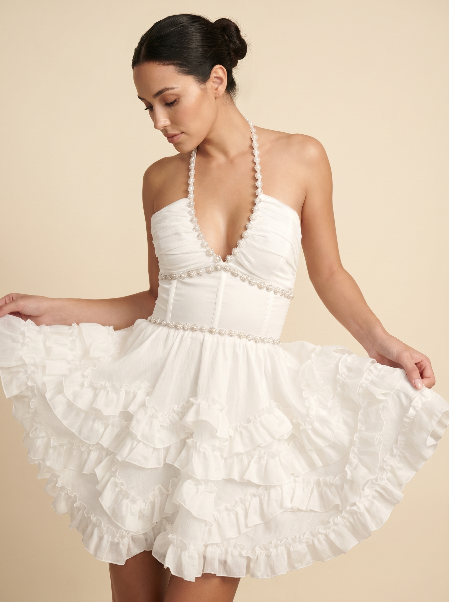 Bianca White front