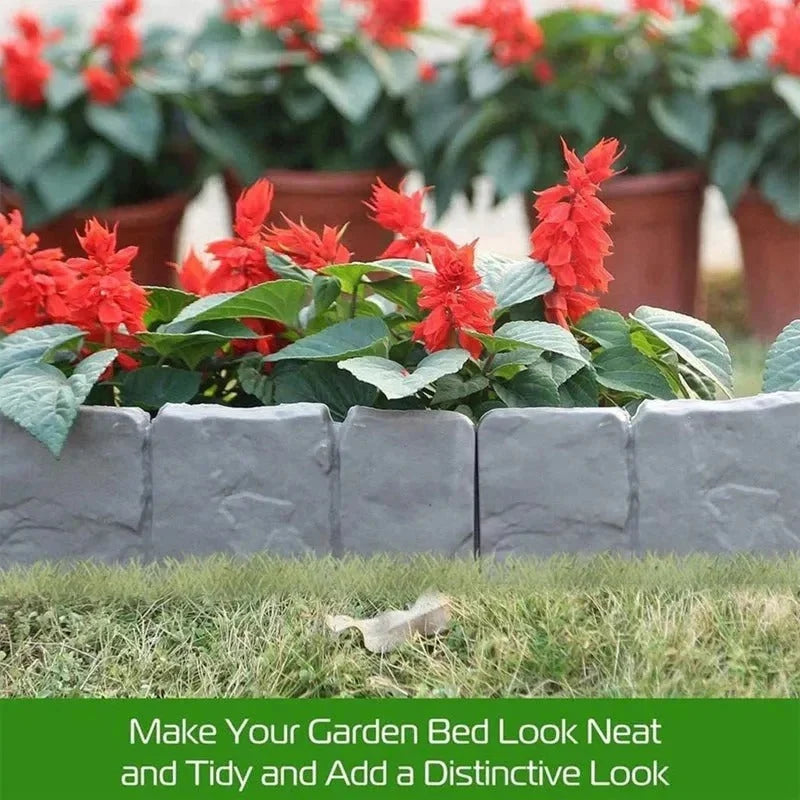 🏡2026 HOT SALE🥳💞50K+ SOLD!🌿✨ Faux Stone Garden Edging Border! ♻️